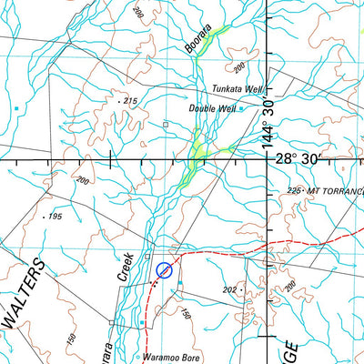 Geoscience Australia Eulo SH55 - 01 digital map