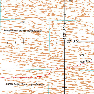 Geoscience Australia Everard SG53 - 13 digital map