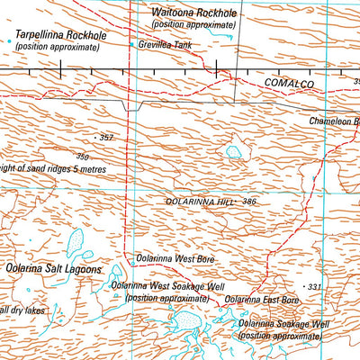 Geoscience Australia Everard SG53 - 13 digital map