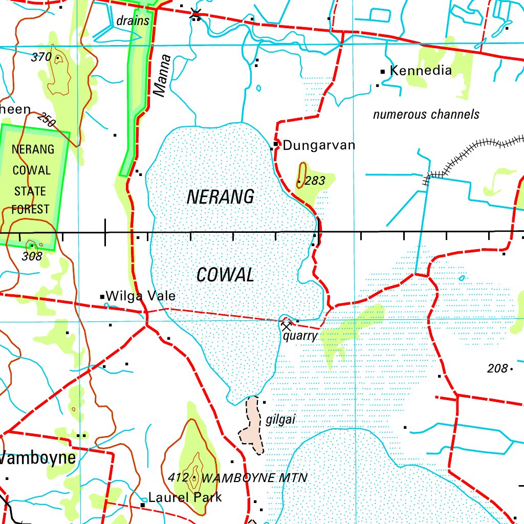 Forbes SI55 - 07 Map by Geoscience Australia | Avenza Maps