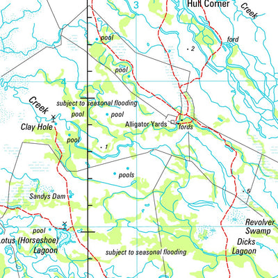 Geoscience Australia Galbraith SE54 - 03 digital map