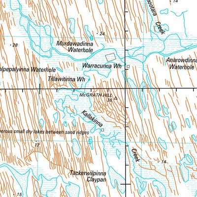 Geoscience Australia Gason SG54 - 13 digital map