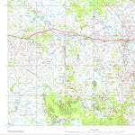 Geoscience Australia Georgetown SE54 - 12 digital map