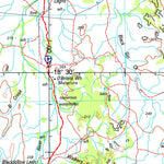 Geoscience Australia Georgetown SE54 - 12 digital map