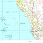 Geoscience Australia Geraldton Special SH50 - 01 digital map