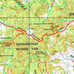 Geoscience Australia Gilgandra SH55 - 16 digital map