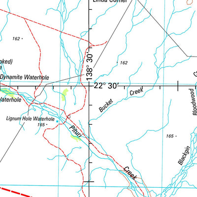 Geoscience Australia Glenormiston SF54 - 09 digital map