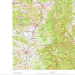Geoscience Australia Grafton SH56 - 06 digital map