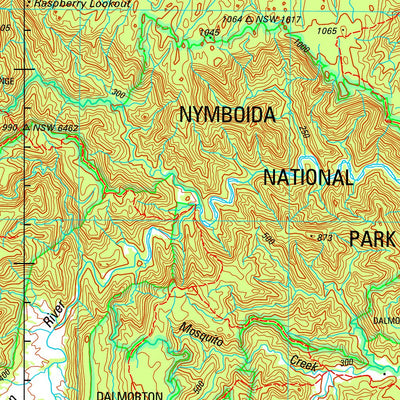 Geoscience Australia Grafton SH56 - 06 digital map