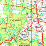Geoscience Australia Hamilton Special SJ54 - 07 digital map