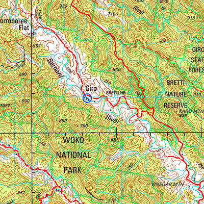 Geoscience Australia Hastings SH56 - 14 digital map