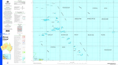 Geoscience Australia Heron Island SF56 - 14 digital map