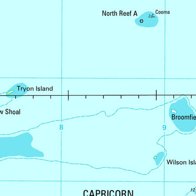 Geoscience Australia Heron Island SF56 - 14 digital map