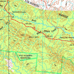 Geoscience Australia Hughenden SF55 - 01 digital map
