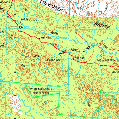 Hughenden SF55 - 01 Map by Geoscience Australia | Avenza Maps