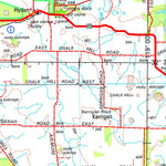 Geoscience Australia Hyden SI50 - 04 digital map