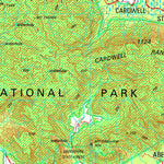 Geoscience Australia Ingham SE55 - 10 digital map