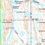 Geoscience Australia Innamincka SG54 - 14 digital map