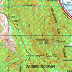 Geoscience Australia Innisfail SE55 - 06 digital map