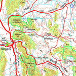 Geoscience Australia Inverell SH56 - 05 digital map