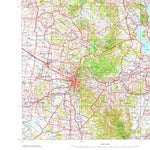 Geoscience Australia Ipswich SG56 - 14 digital map