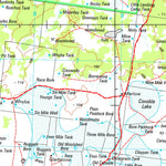 Geoscience Australia Ivanhoe SI55 - 01 digital map