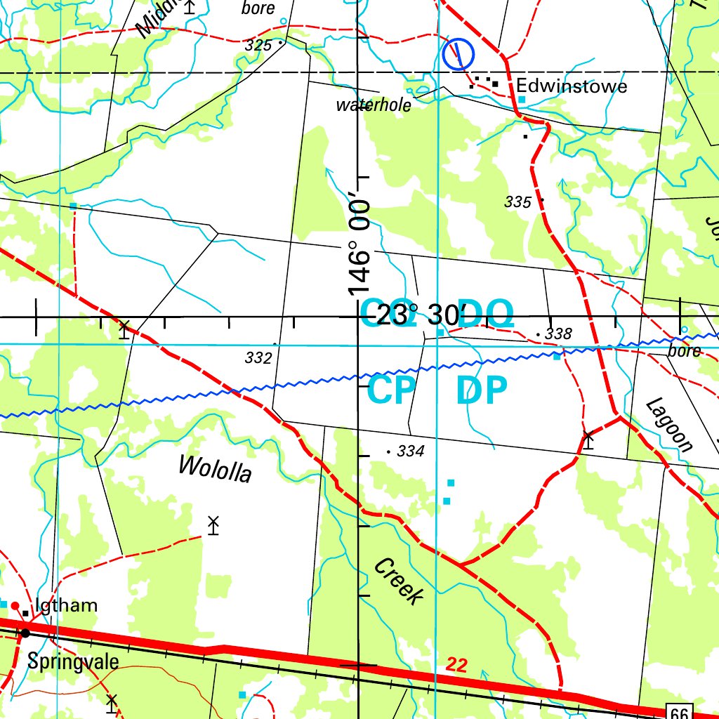 Jericho SF55 - 14 Map by Geoscience Australia | Avenza Maps