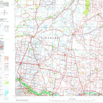 Geoscience Australia Jerilderie SI55 - 14 digital map