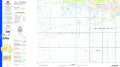 Geoscience Australia Jubilee SH52 - 05 digital map