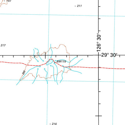 Geoscience Australia Jubilee SH52 - 05 digital map