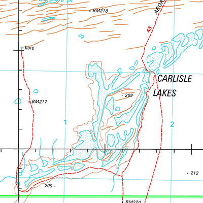 Geoscience Australia Jubilee SH52 - 05 digital map