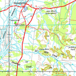 Geoscience Australia Jundah SG54 - 04 digital map