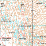 Geoscience Australia Kennedy Range SG50 - 01 digital map