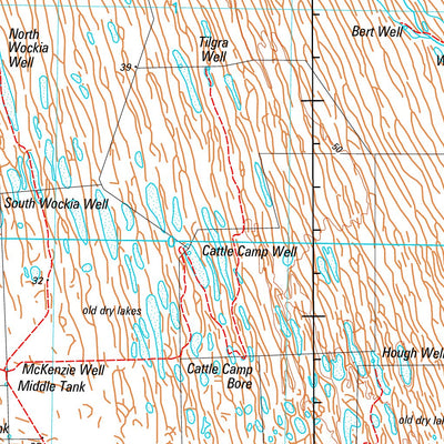 Geoscience Australia Kennedy Range SG50 - 01 digital map