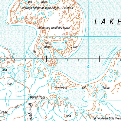 Geoscience Australia Kingston SG51 - 10 digital map