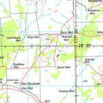 Geoscience Australia Kirkalocka SH50 - 03 digital map
