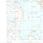 Geoscience Australia Lake Eyre SH53 - 04 digital map