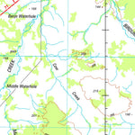 Geoscience Australia Larrimah SD53 - 13 digital map