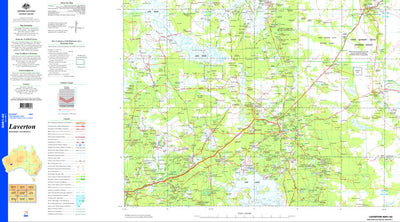 Geoscience Australia Laverton SH51 - 02 digital map