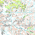 Geoscience Australia Limbunya SE52 - 07 digital map