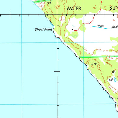 Geoscience Australia Lincoln Special SI53 - 11 digital map
