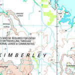 Geoscience Australia Londonderry SD52 - 05 digital map