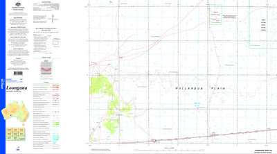 Geoscience Australia Loongana SH52 - 09 digital map