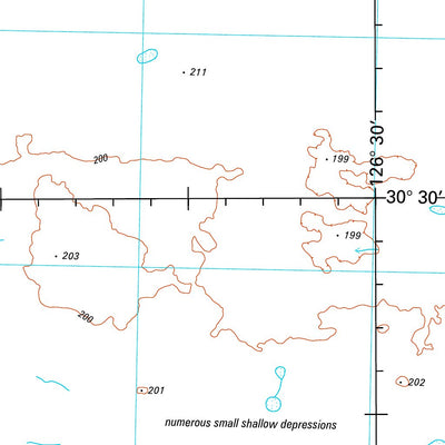 Geoscience Australia Loongana SH52 - 09 digital map