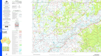 Geoscience Australia Louth SH55 - 09 digital map