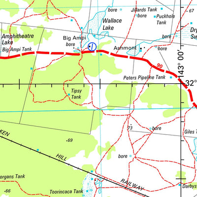 Geoscience Australia Manara SI54 - 04 digital map