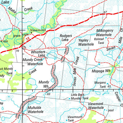 Geoscience Australia Manara SI54 - 04 digital map