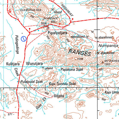 Geoscience Australia Mann SG52 - 11 digital map