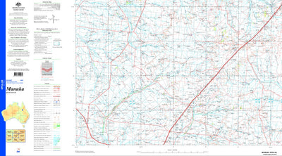 Geoscience Australia Manuka SF54 - 08 digital map