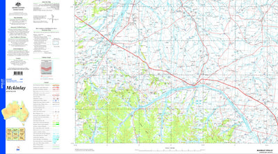 Geoscience Australia McKinlay SF54 - 07 digital map